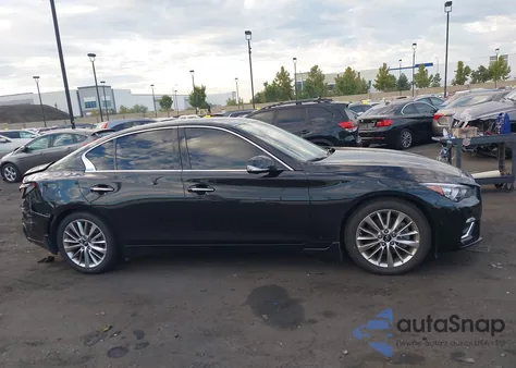 2021 Infiniti Q50 Luxe from USA, damaged, VIN JN1EV7BP7MM704563